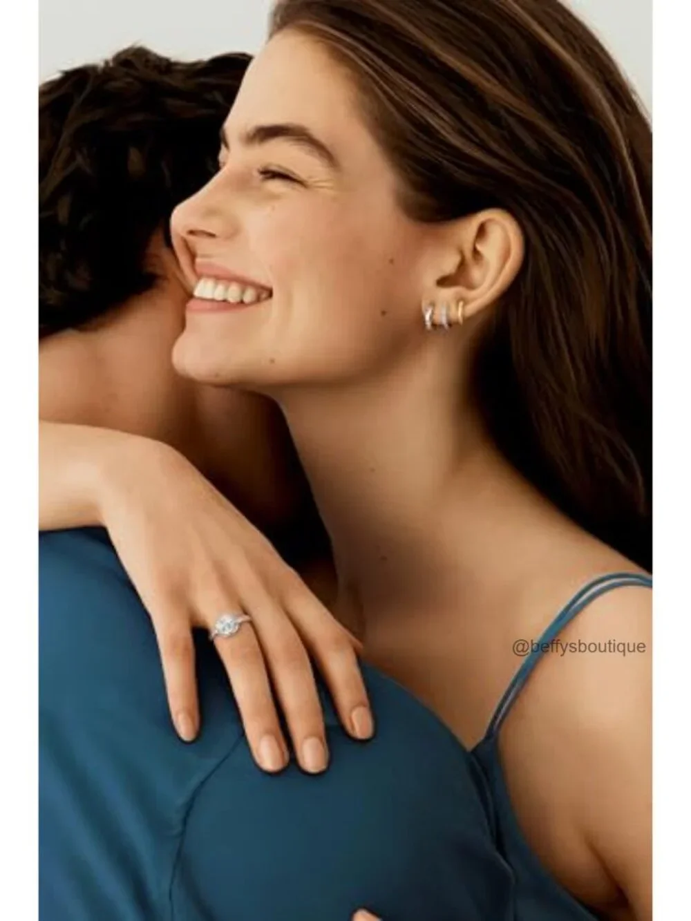 3 Pairs 18K Gold Plated Huggie Hoop Earrings with 925 Sterling Silver Posts